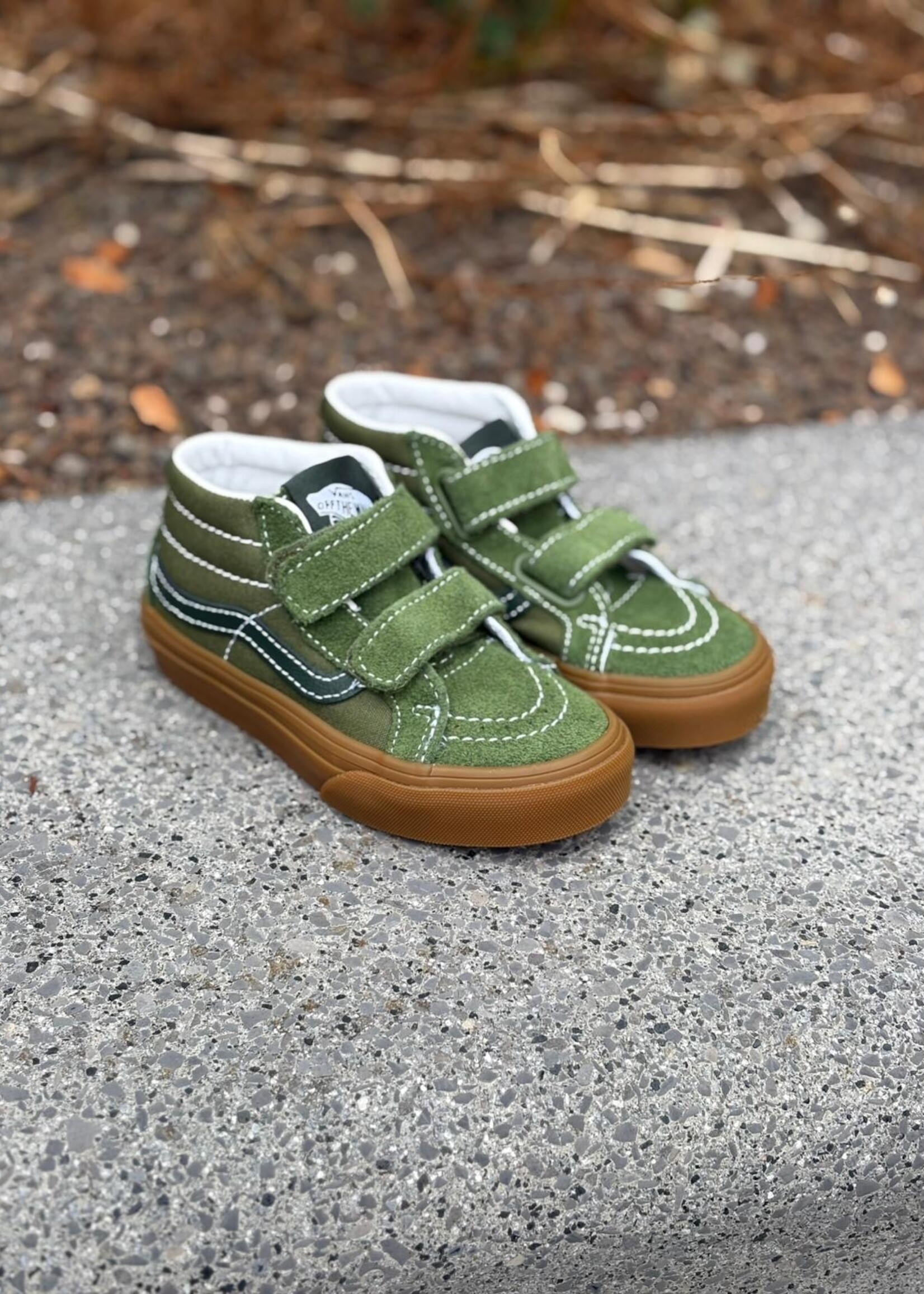 Vans SK8-mid reissue gum grey kelly green
