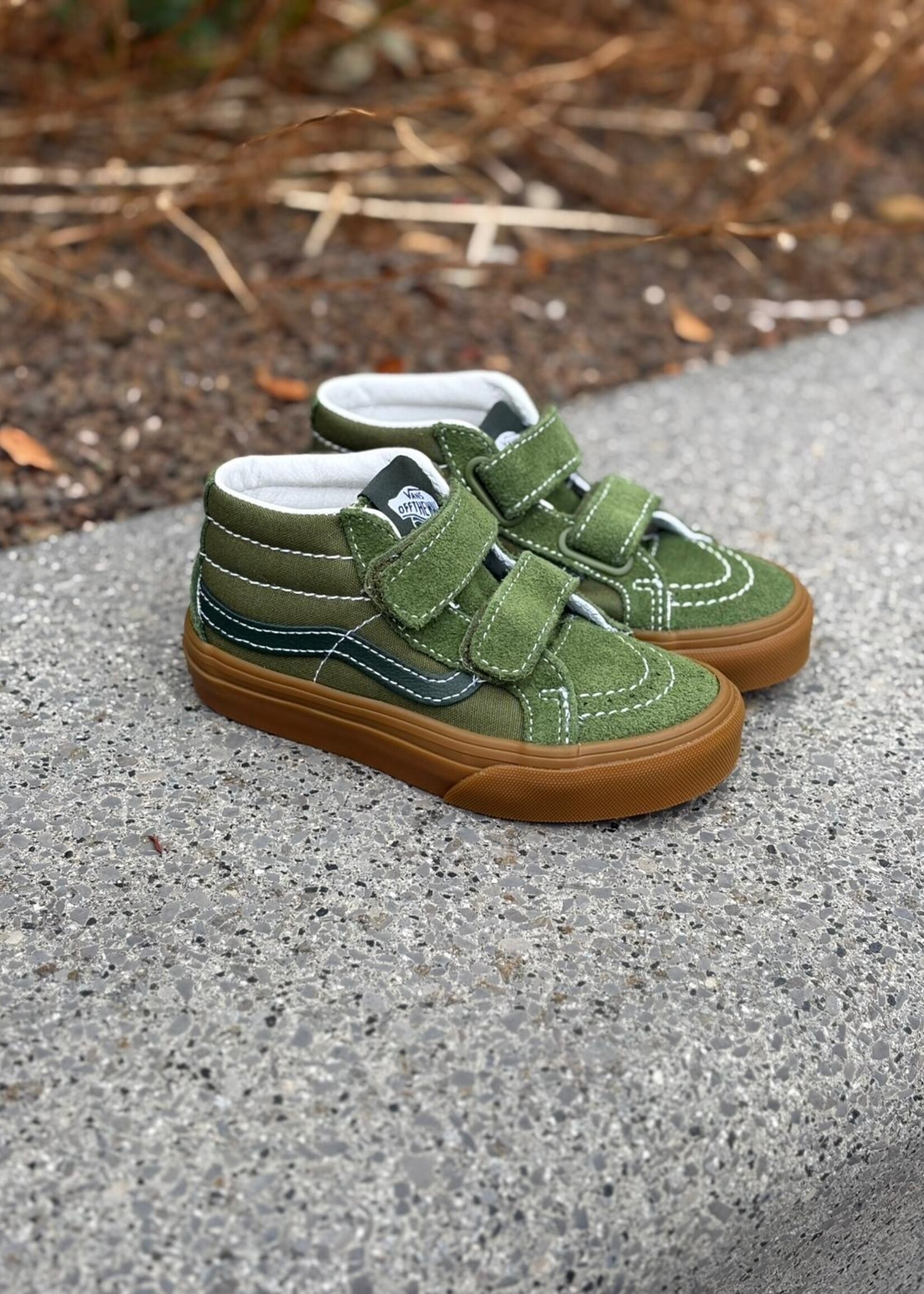 Vans SK8-mid reissue gum grey kelly green