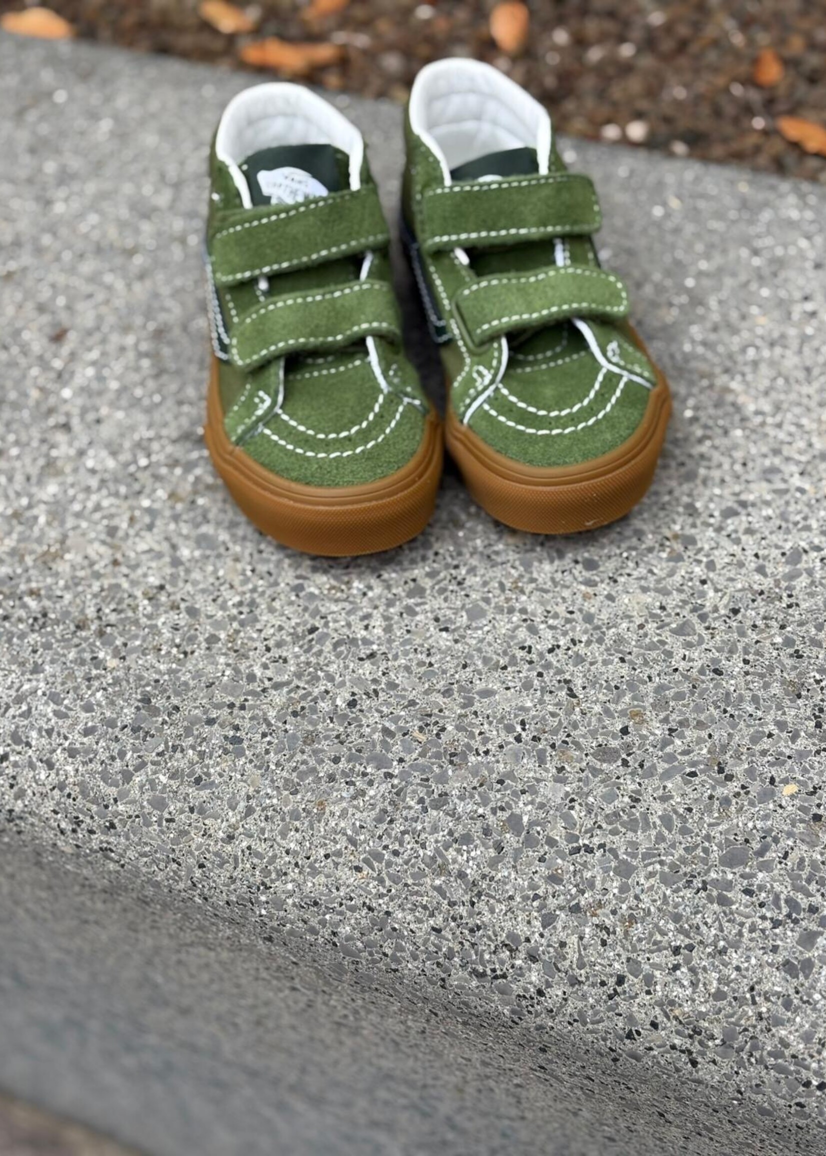 Vans SK8-mid reissue gum grey kelly green