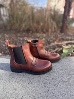 Rondinella 12097 1N mocassin boot cognac brown