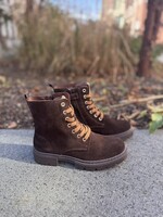Bana & Co 361542 bottine velours brown