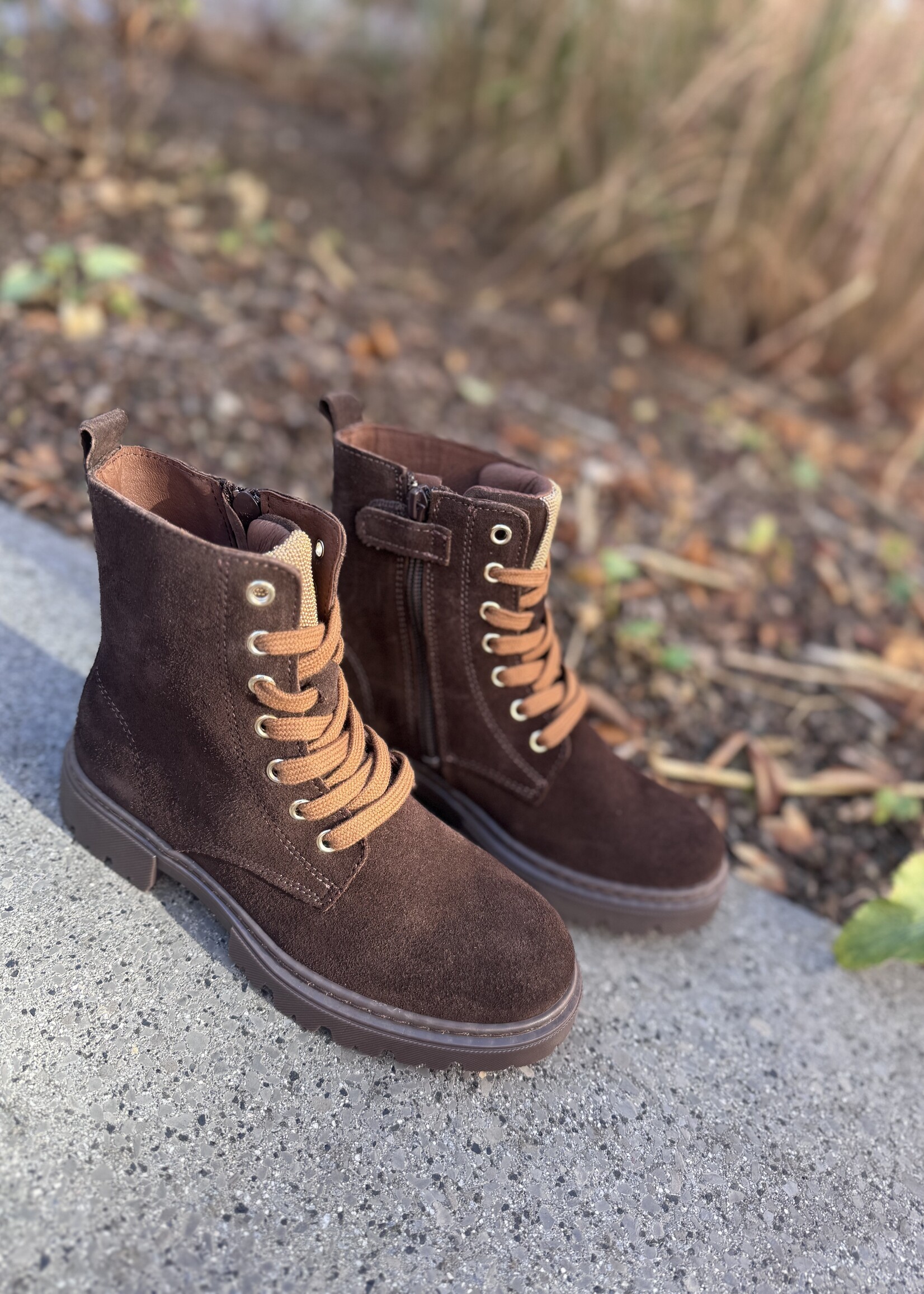 Bana & Co 361542 bottine velours brown