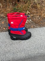 Sorel little kids flurry red azul