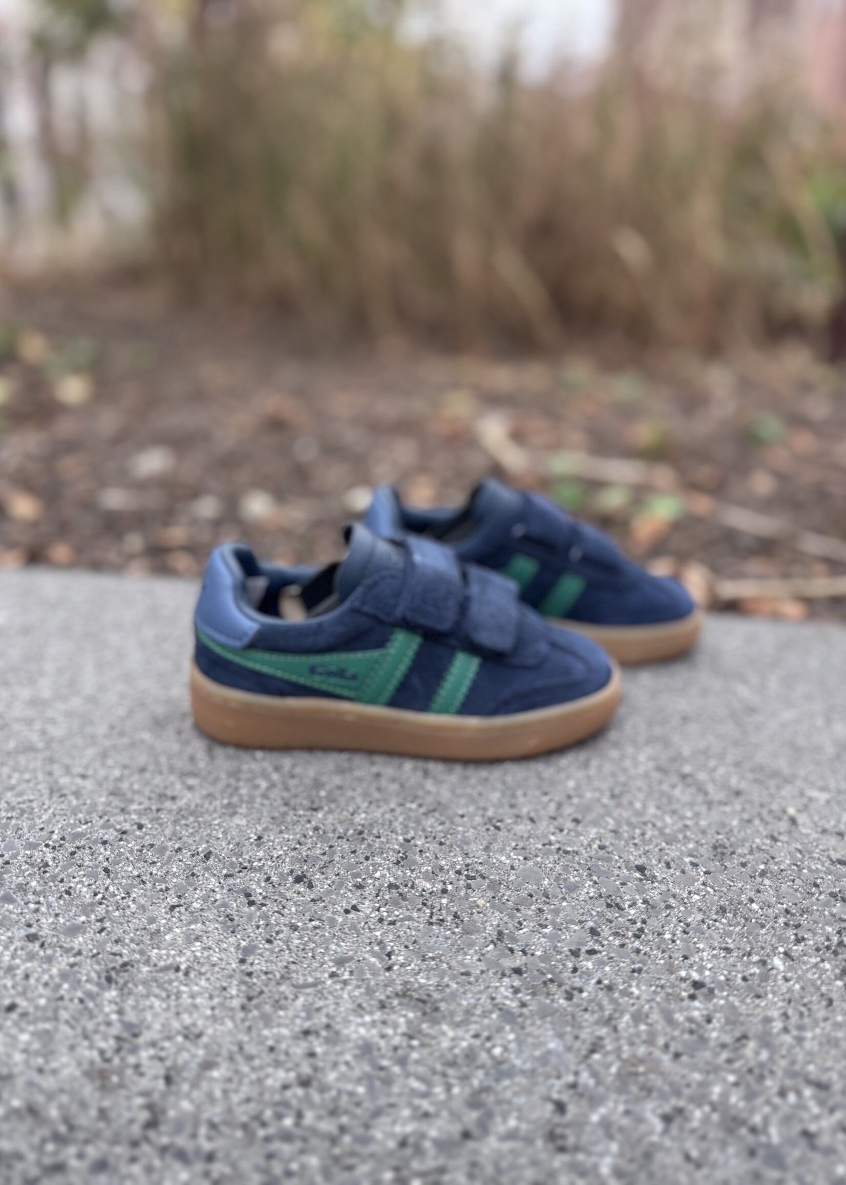 Gola Viper strap trainer navy/emerald/moonlight/gum