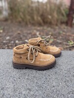 Pom d'api wall boat velours caramel