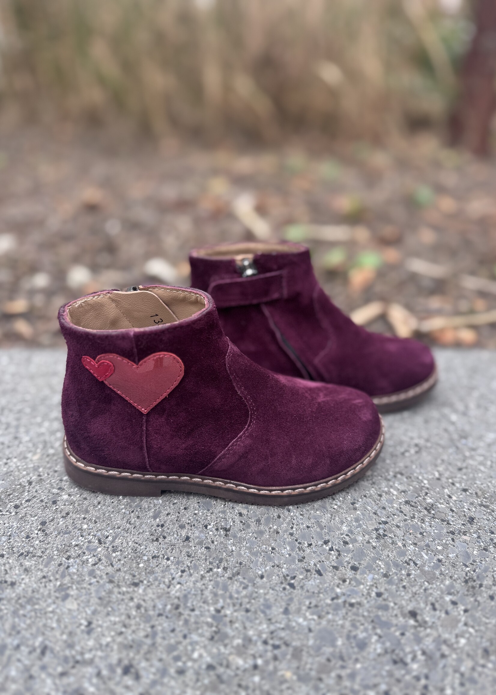 Pom d'api city two love velours grenat