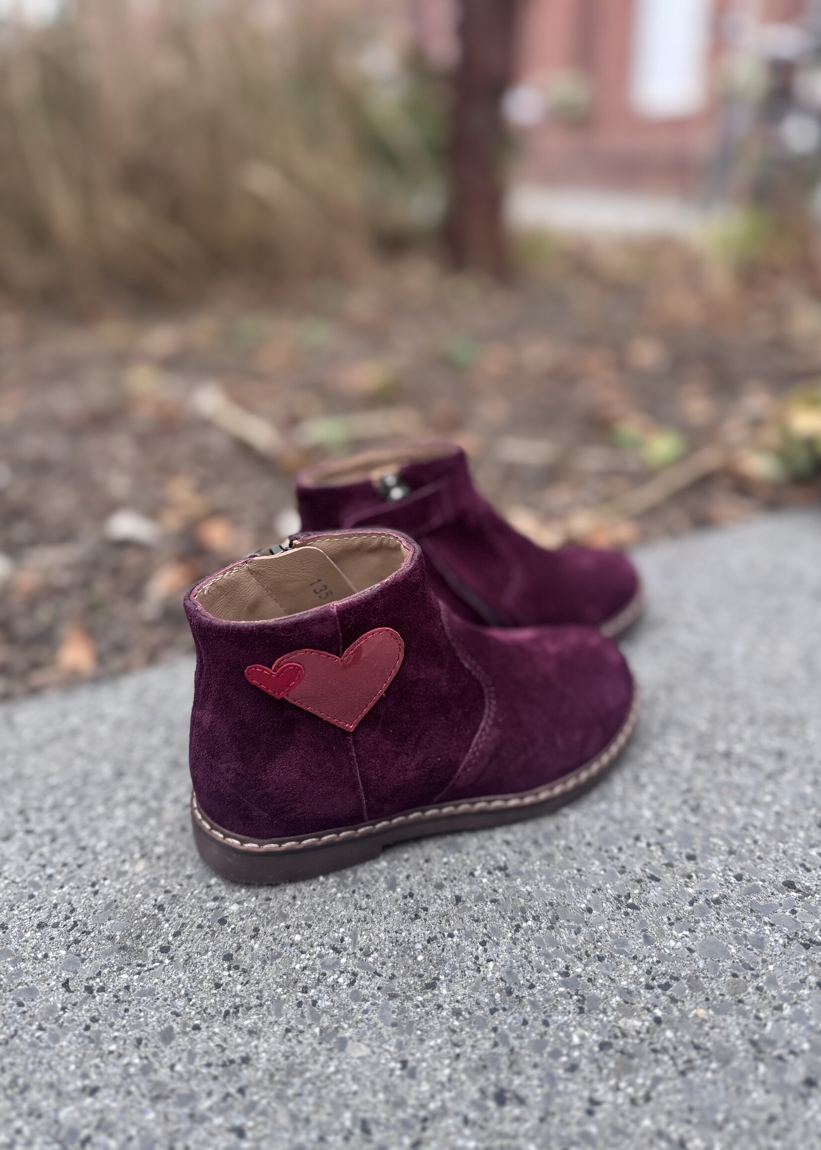 Pom d'api city two love velours grenat