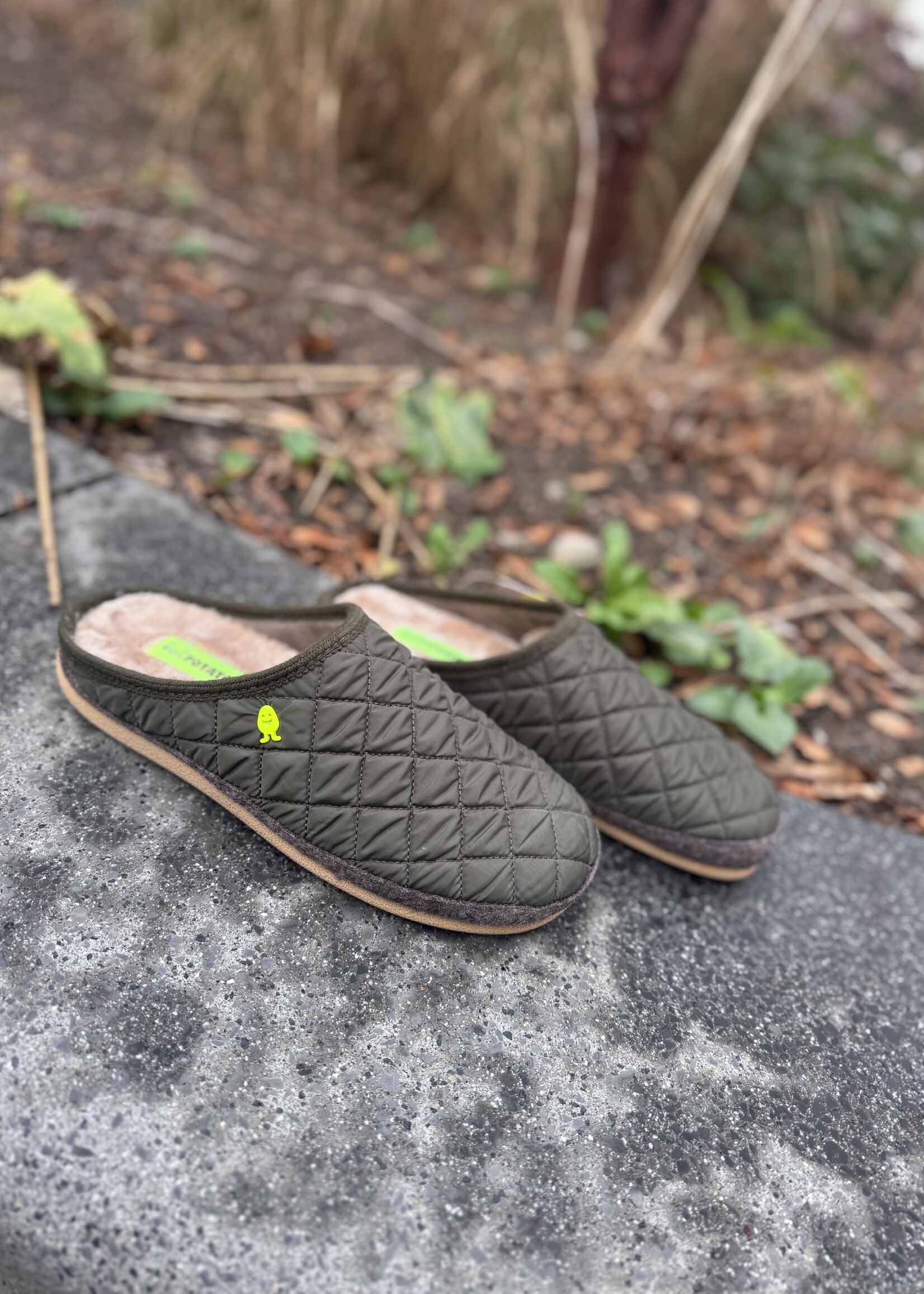 Hot potatoes  stafford khaki pantoffel