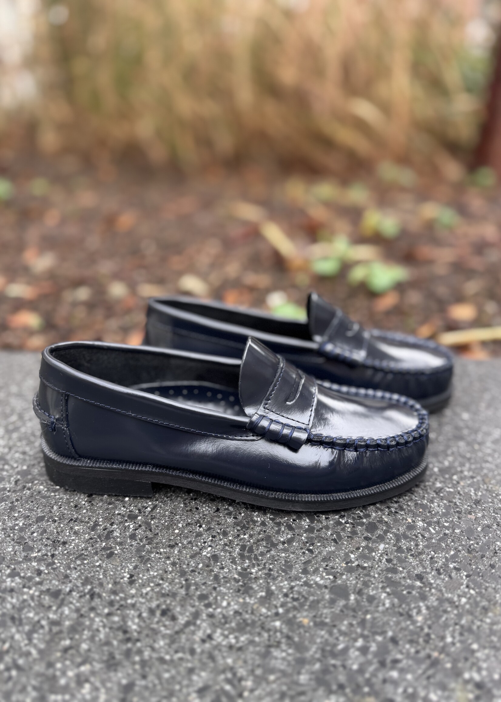 Eli 7725 mocassin florenti azul tom negro