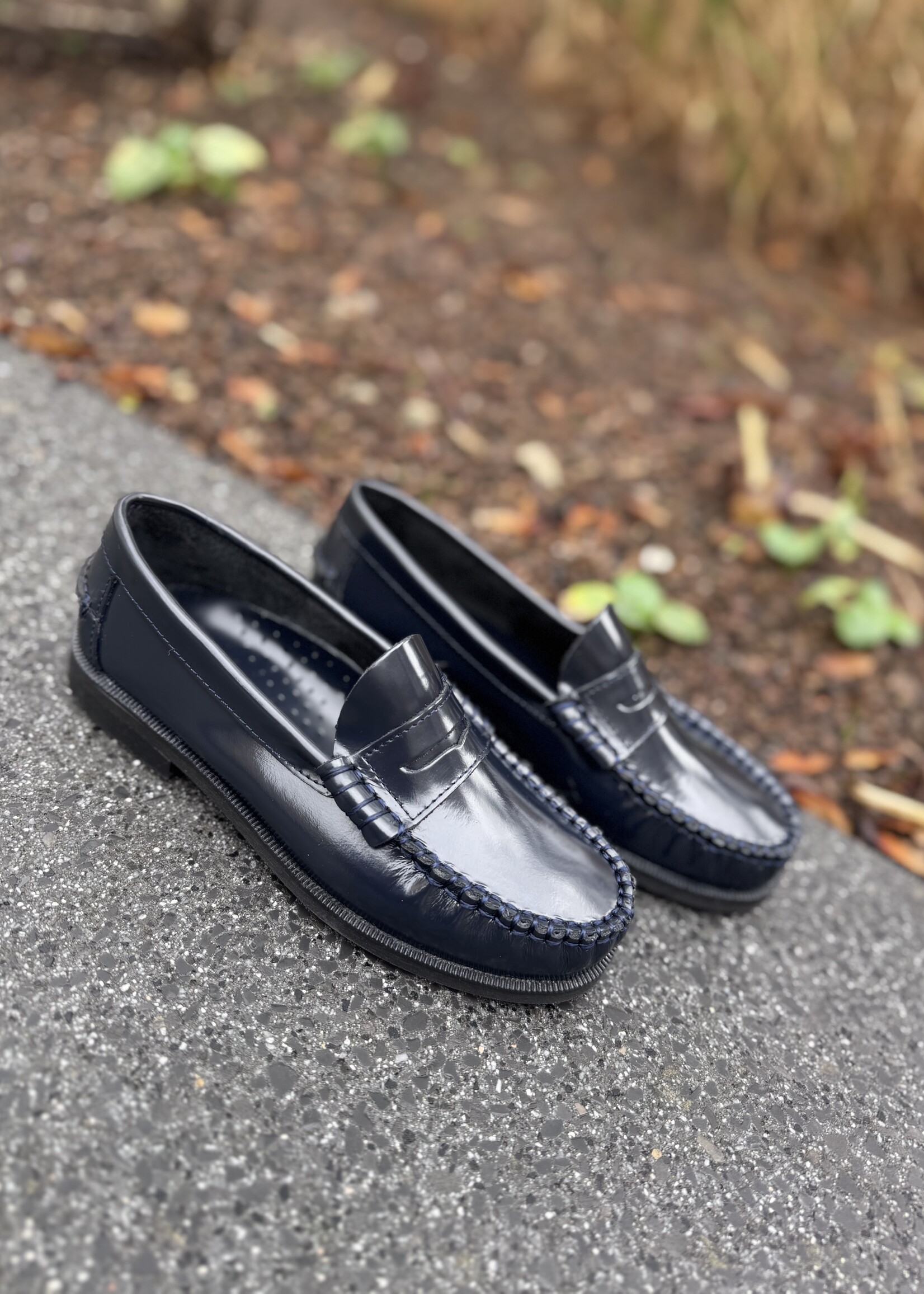 Eli 7725 mocassin florenti azul tom negro