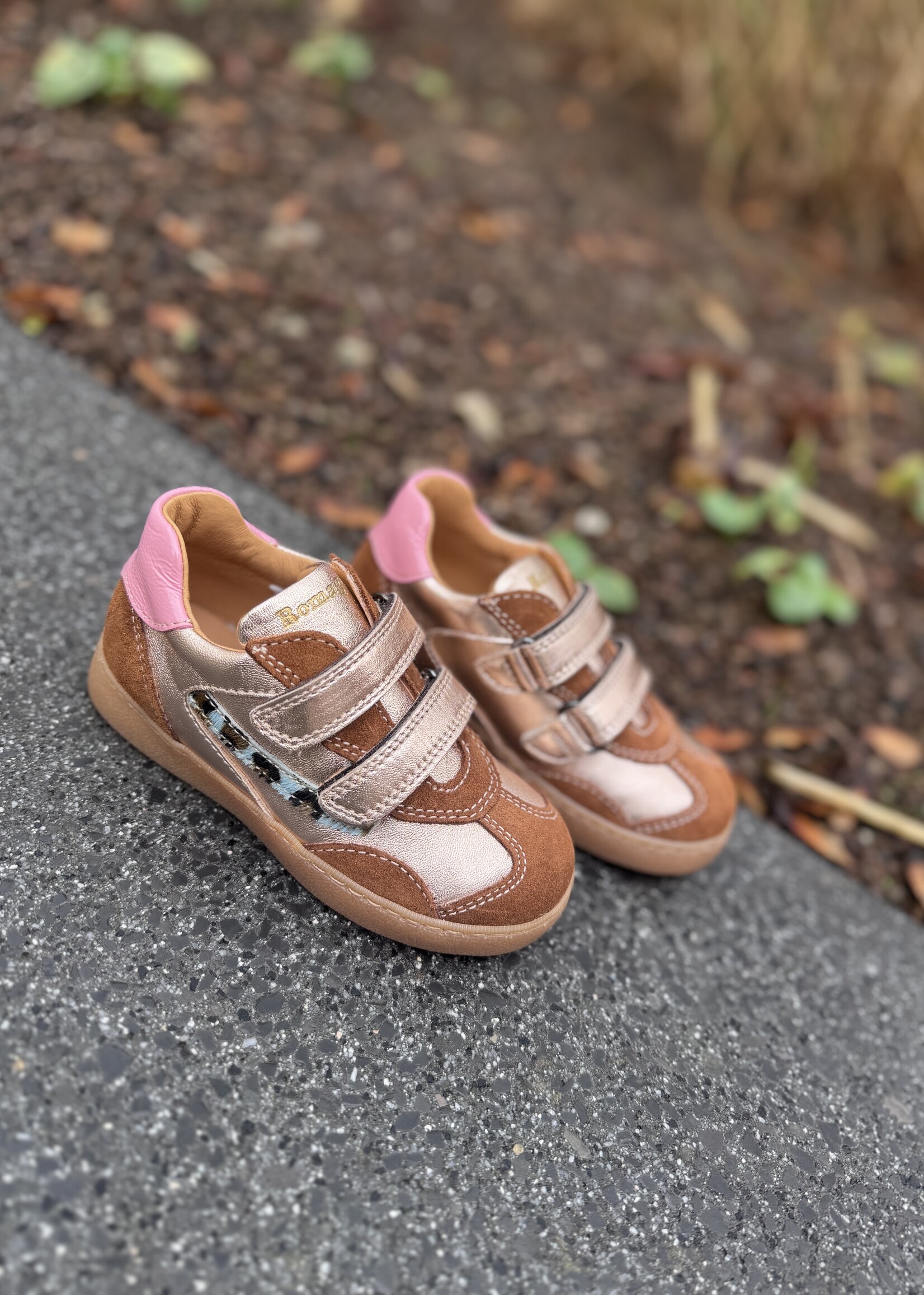 Romagnoli 071 sneaker laminato naturale