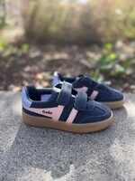 Gola Viper strap trainer navy/chalk pink air gum