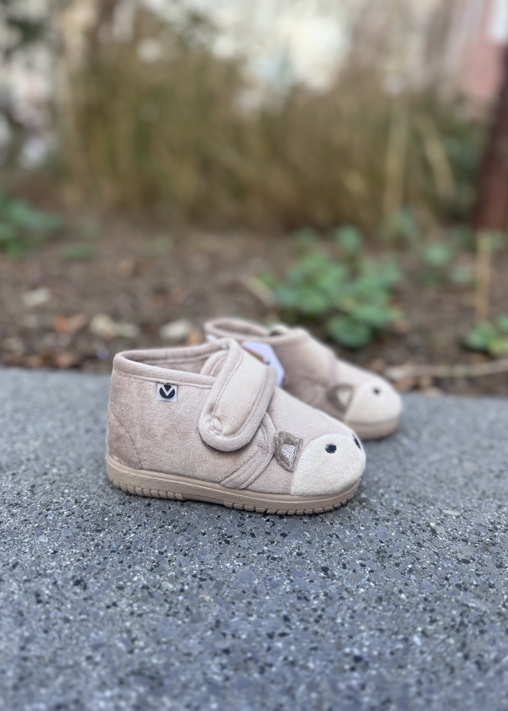 Victoria 105119 pantoffel animales natural