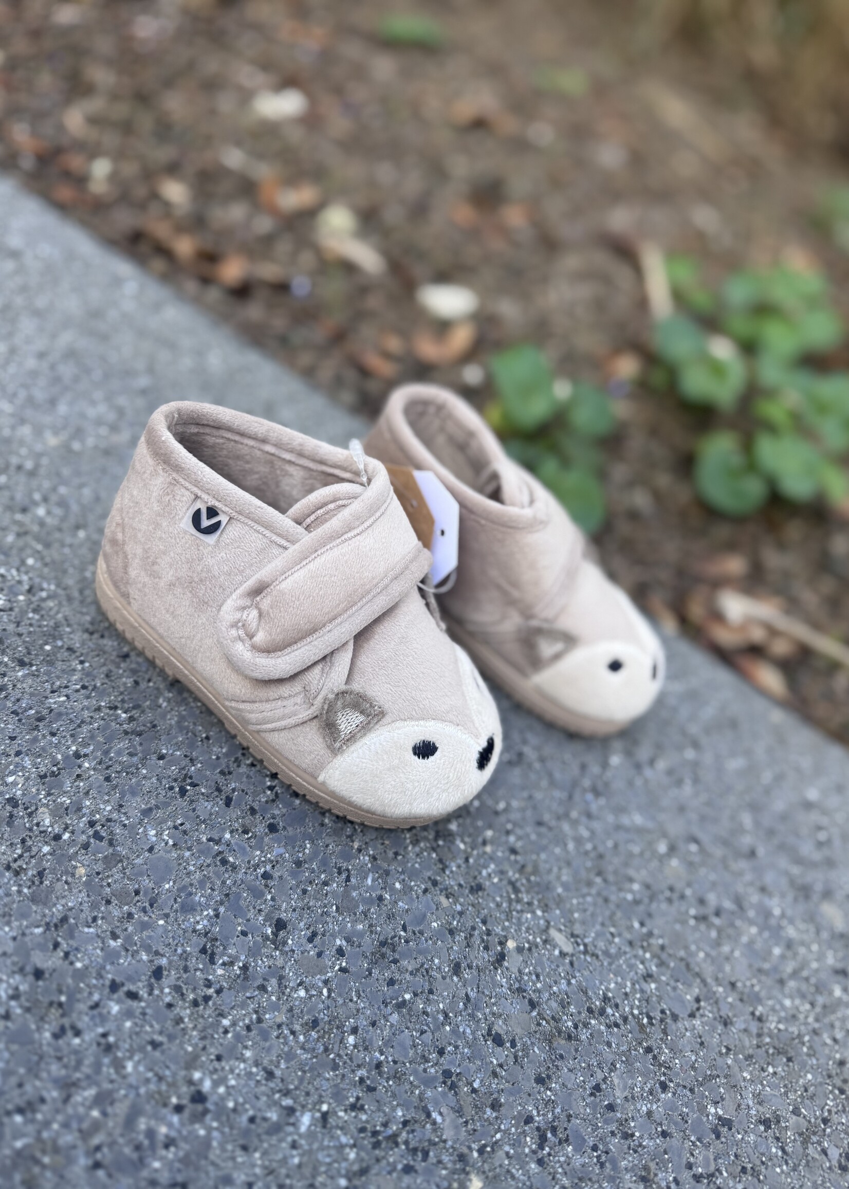 Victoria 105119 pantoffel animales natural