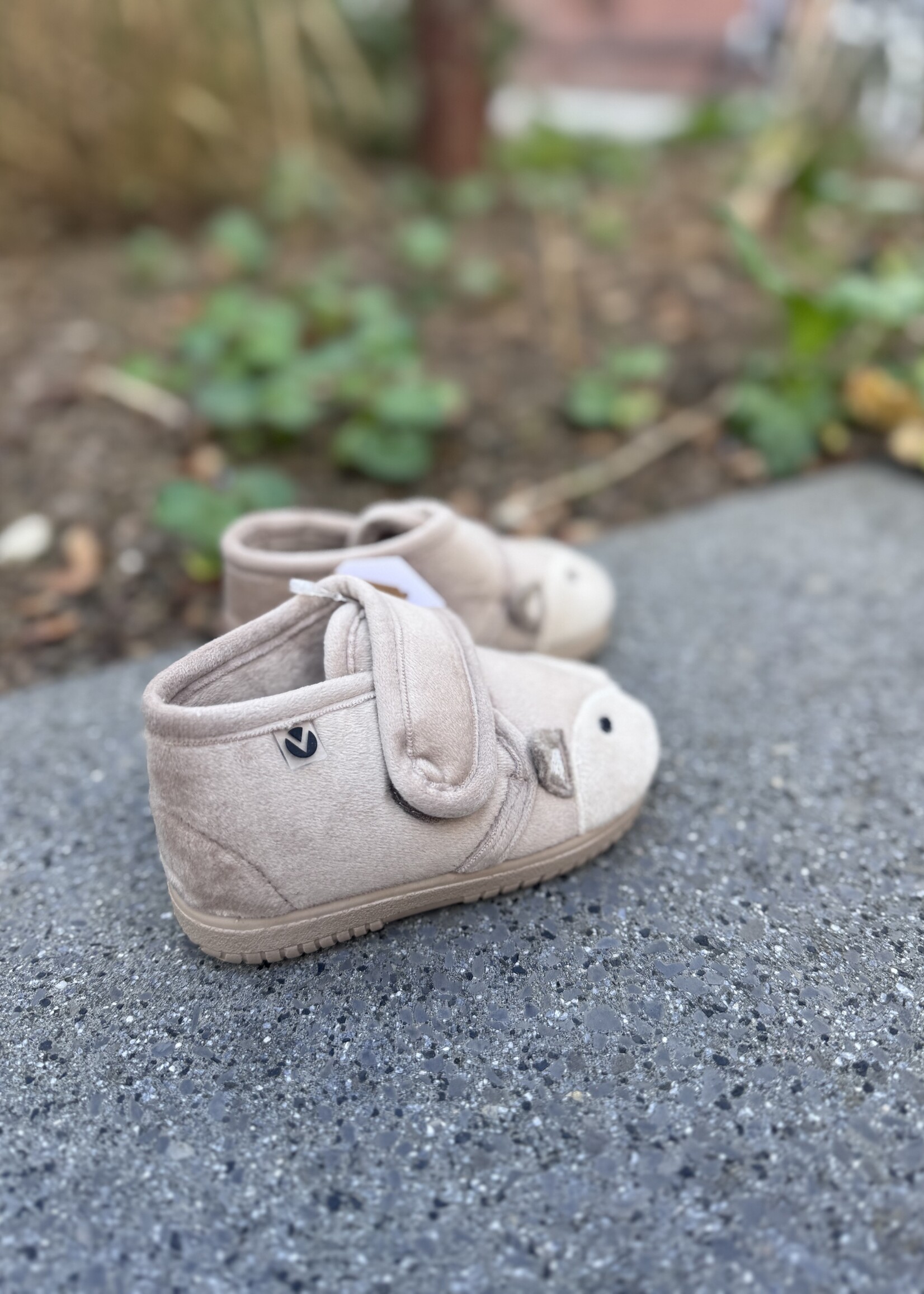 Victoria 105119 pantoffel animales natural