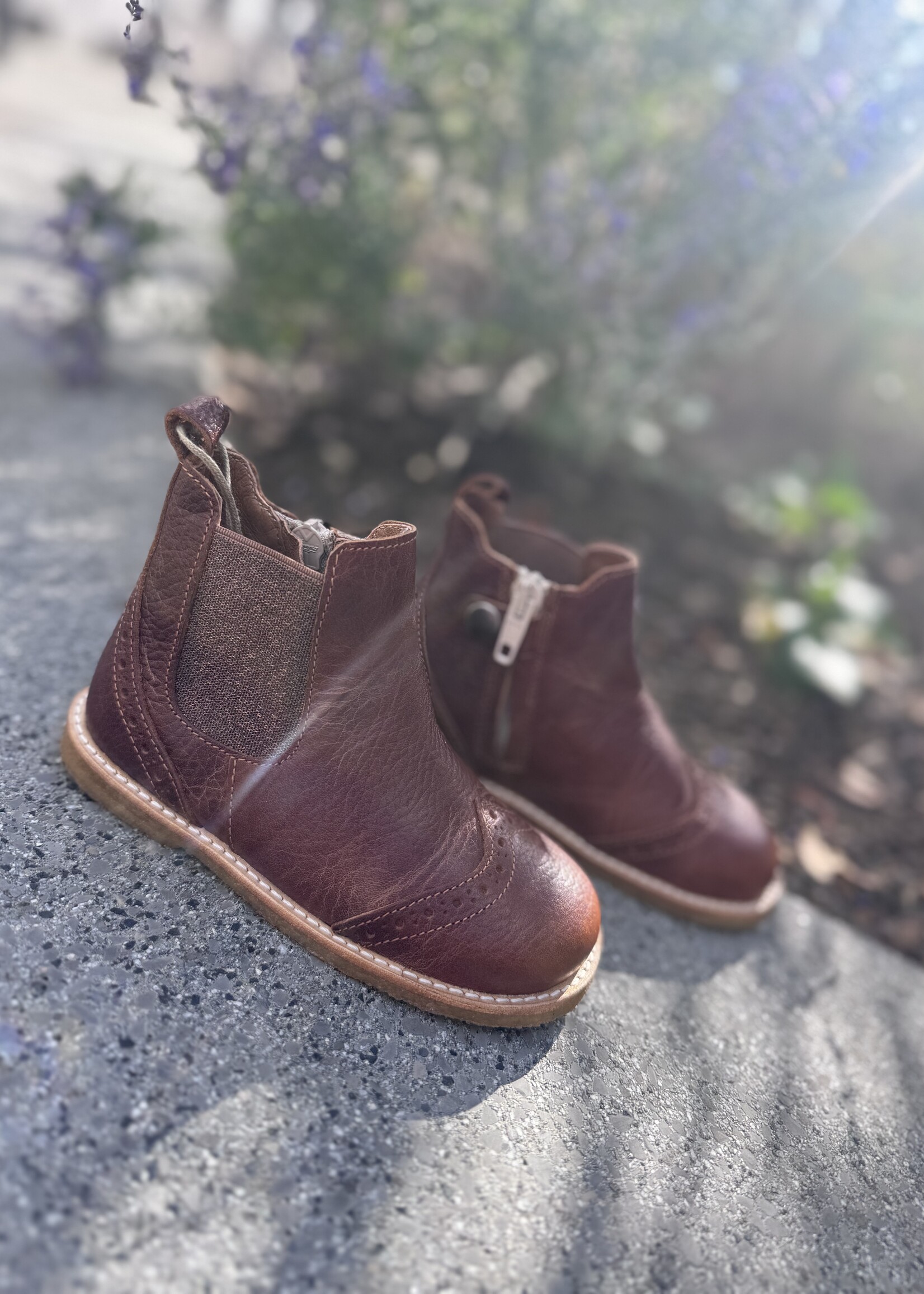 Angulus 6186-101 chelsea boot cognac/cognac