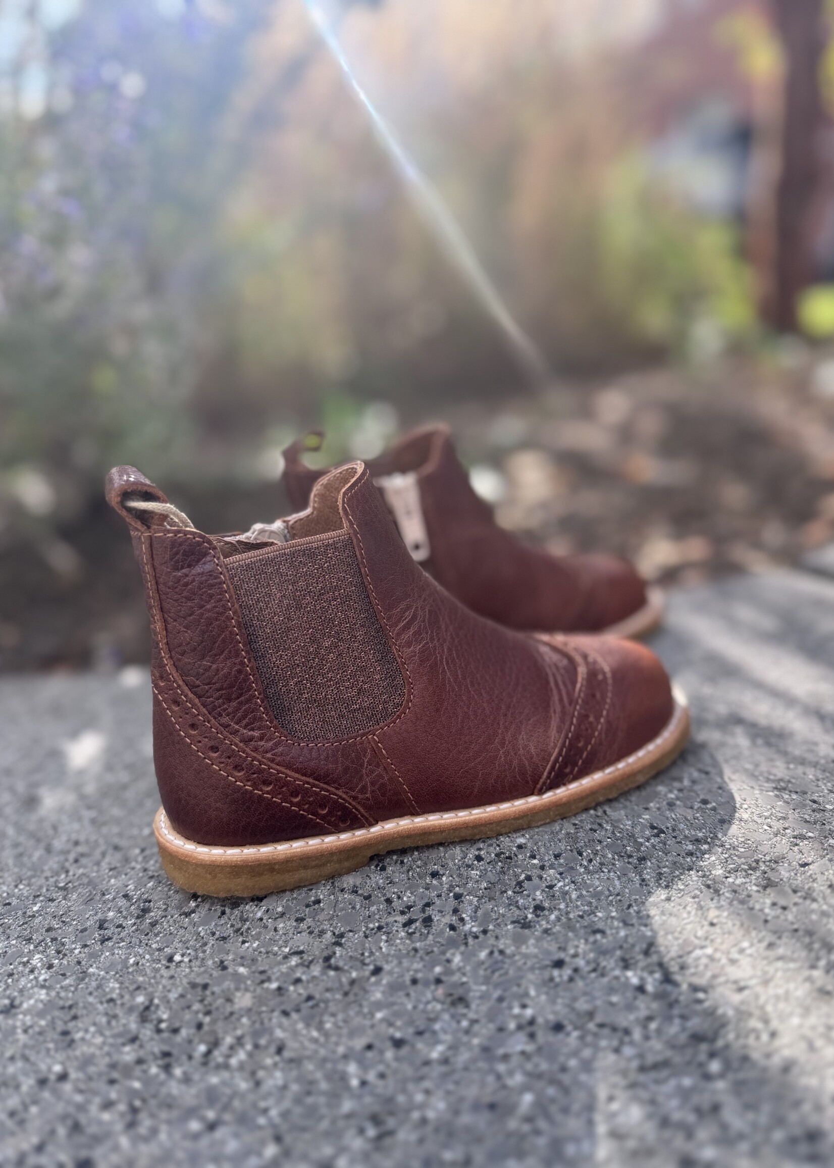 Angulus 6186-101 chelsea boot cognac/cognac