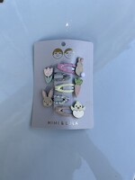 Mimi & Lula bunny and chick clic clacs multi