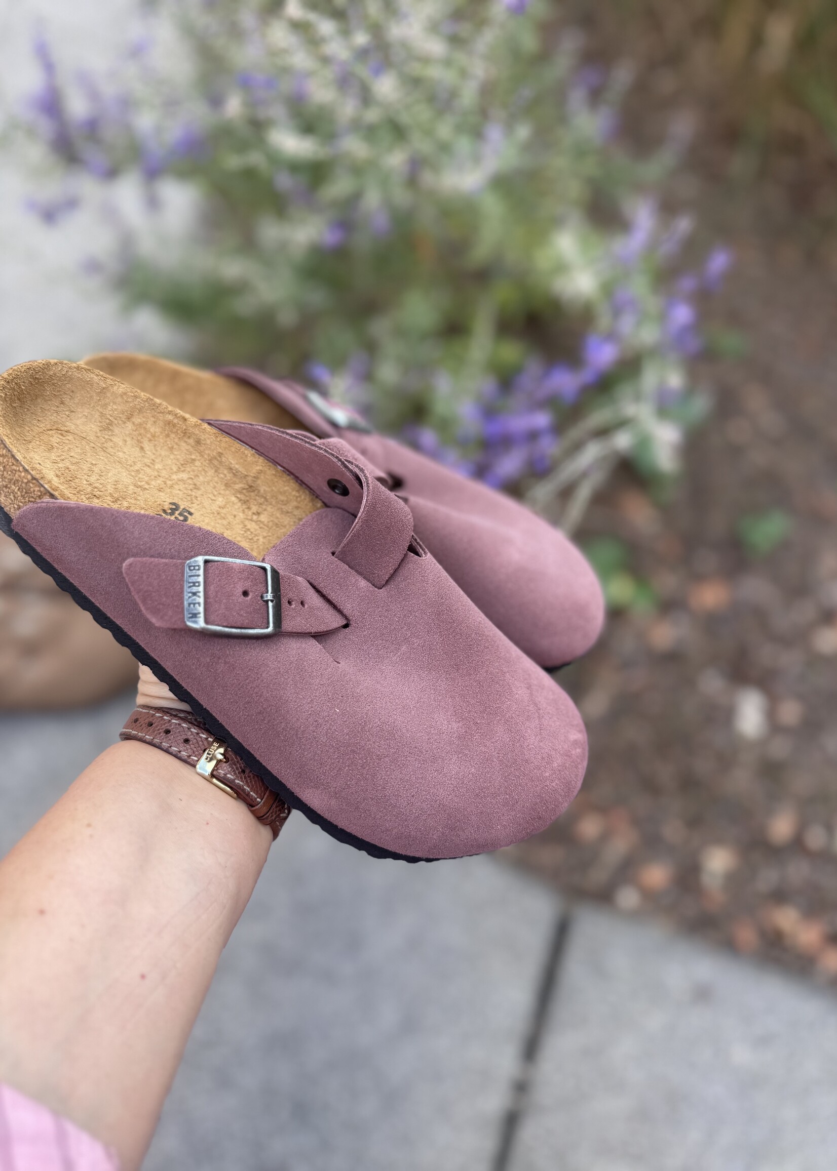 Birkenstock  Boston kids LEVE Pepper