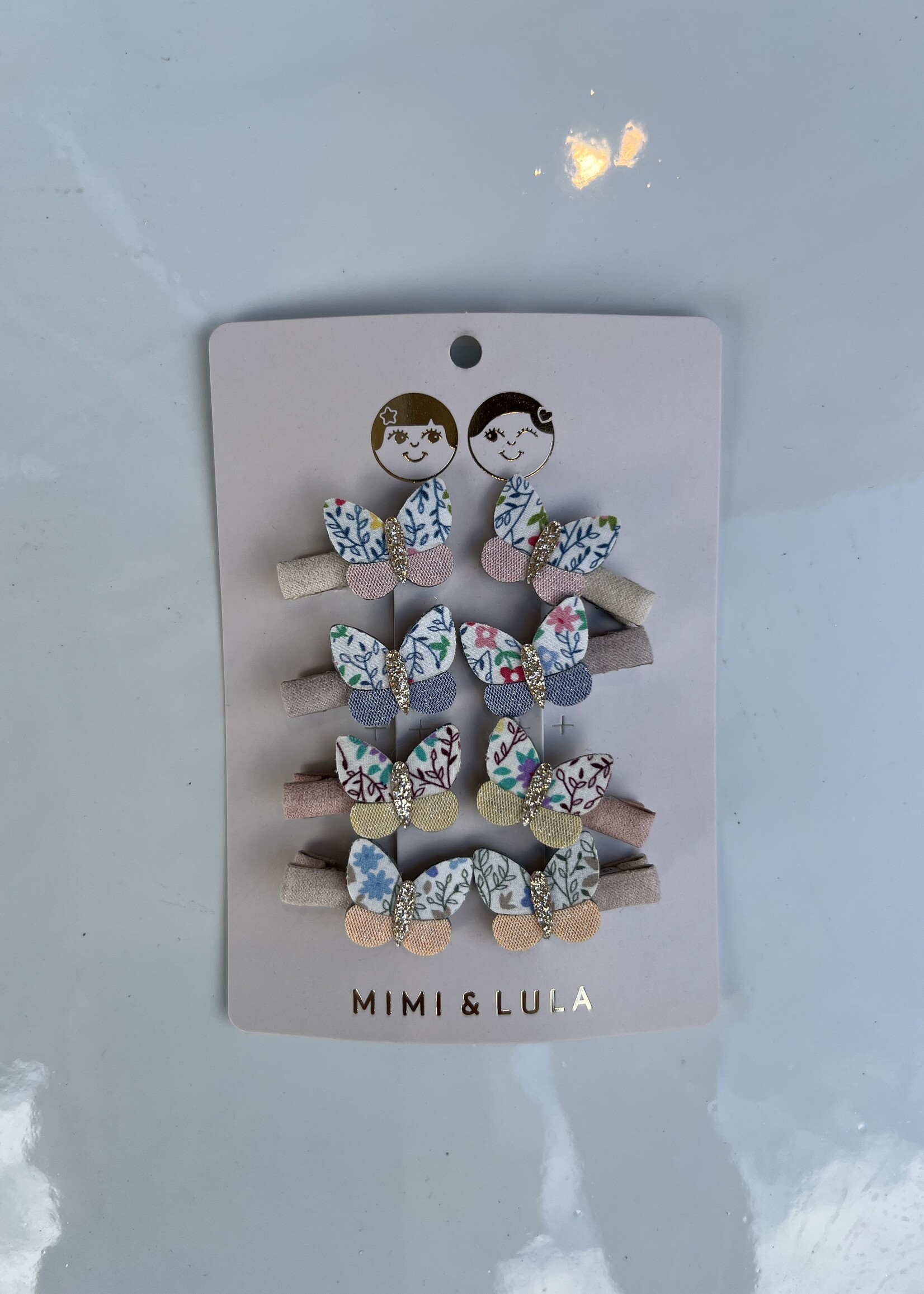 Mimi & Lula betty mini clips multi butterfly