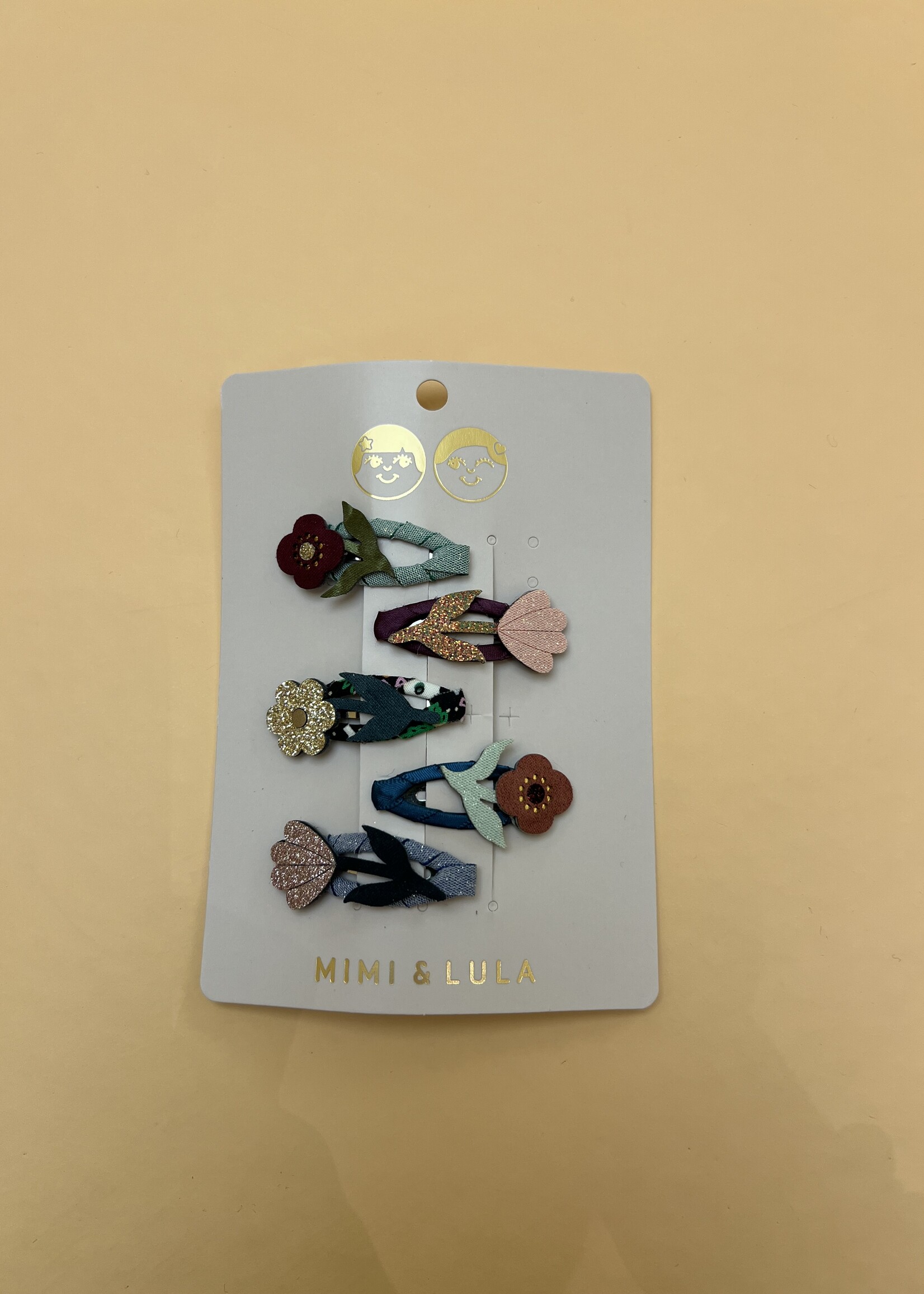 Mimi & Lula Autumn bouquet mini hair clips