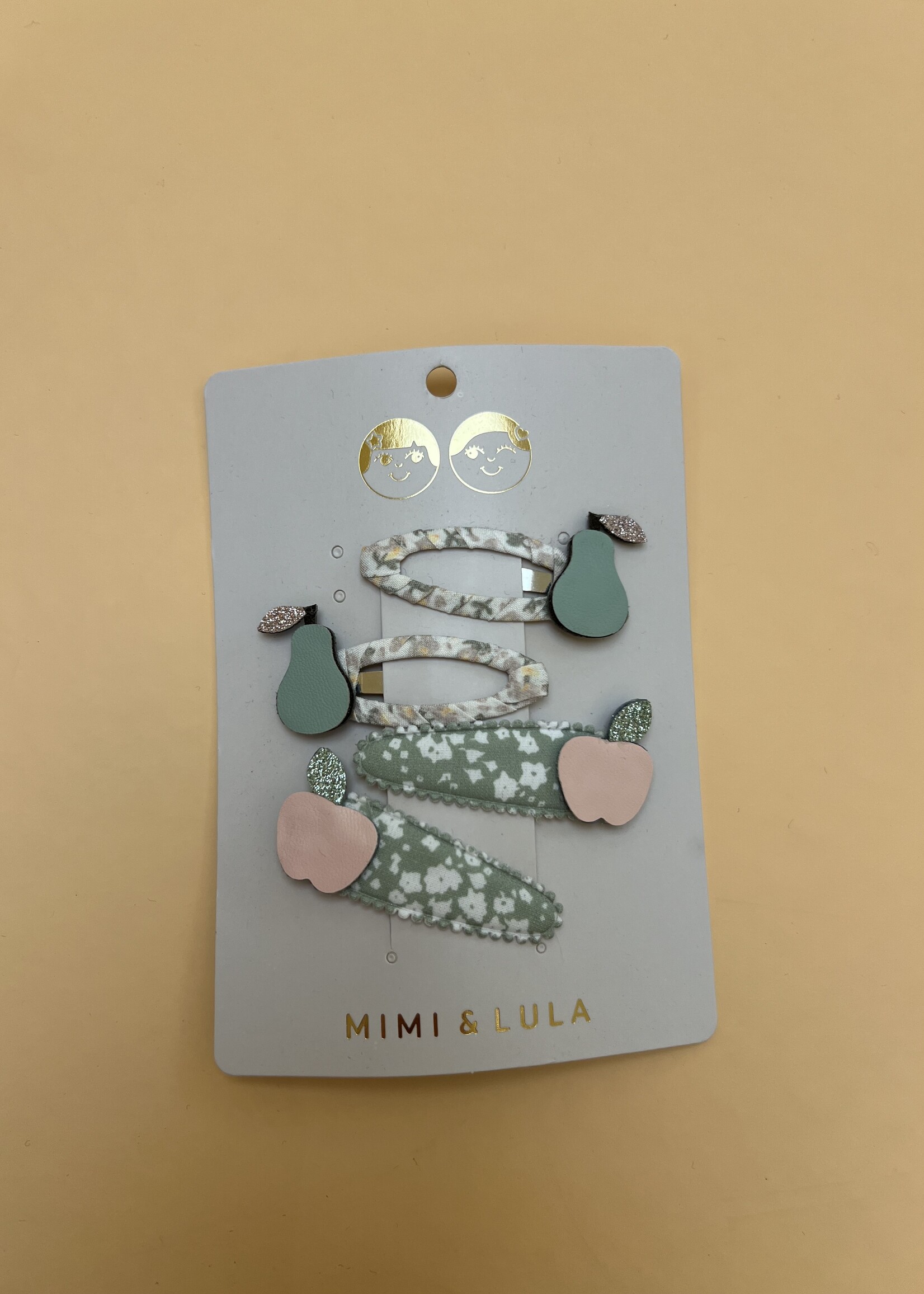 Mimi & Lula apple & pear clips tulip