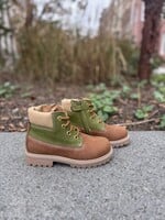 Ocra 662 bottine cognac mosstone