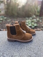 Pom d'api oslo boots deco velour pail tabac sand