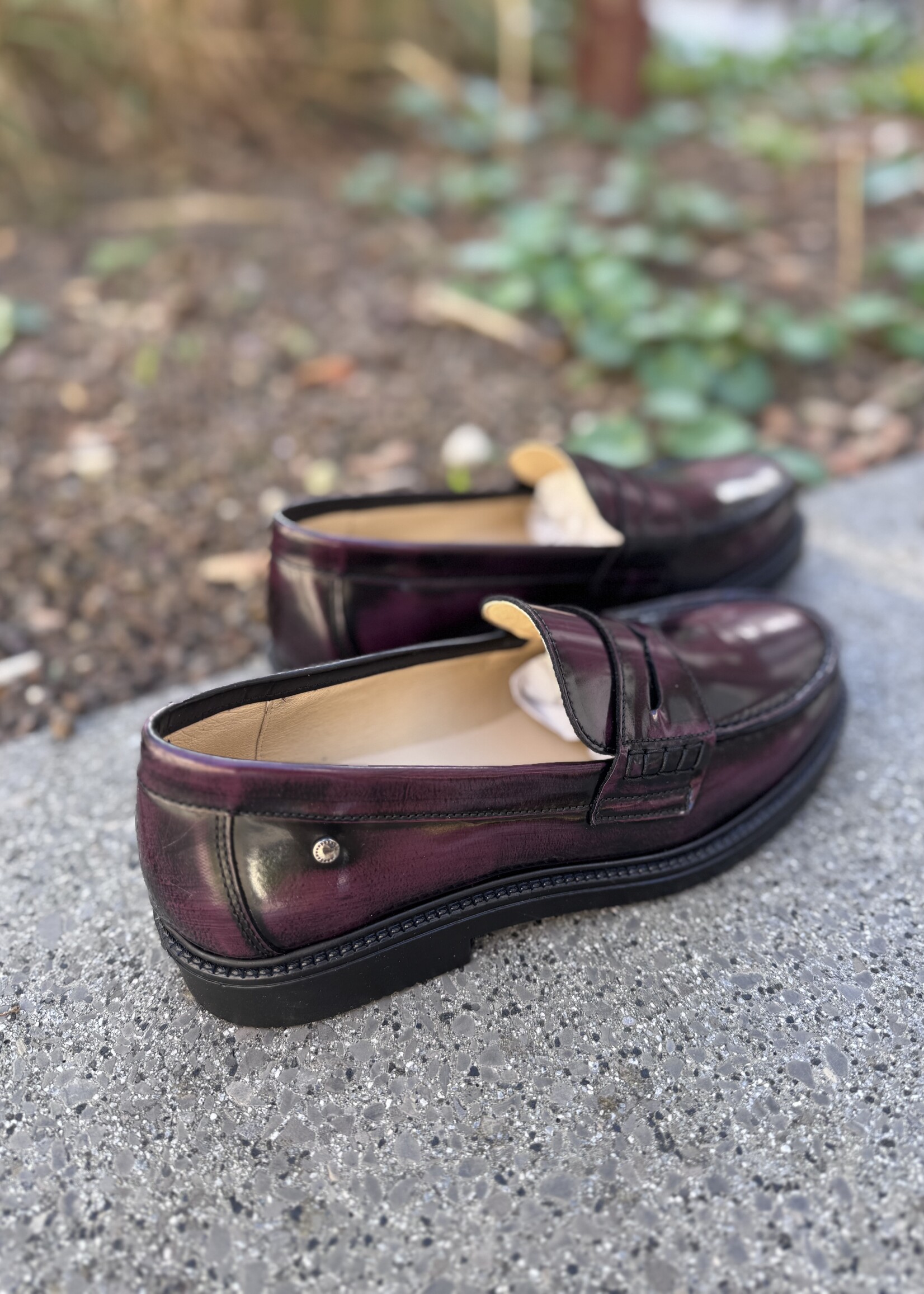 Confetti 6408 mocassin florentic burdeos