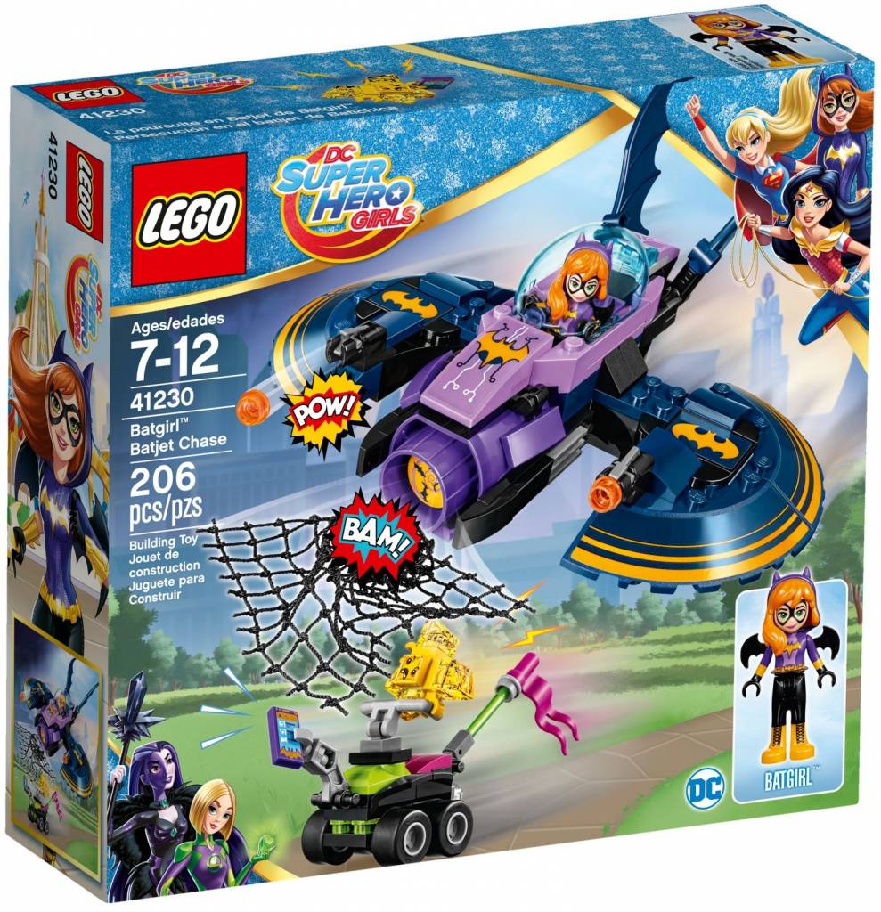 41230 Super Hero Girls Batgirl Batjet Achtervolging