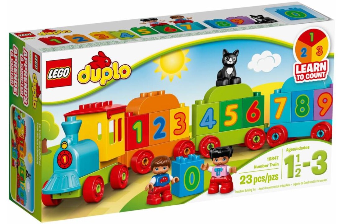 10847 Duplo Getallentrein