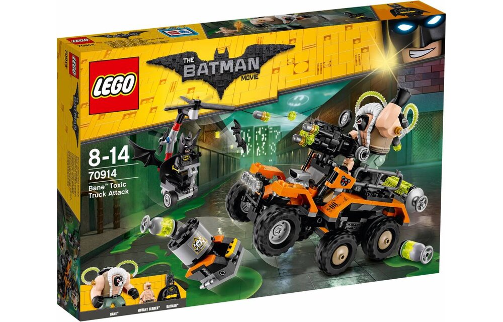 Batman movie 70914 Bane giftruck-aanval
