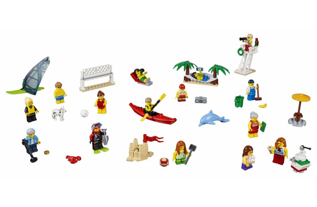 City 60153 Personenset plezier aan het strand