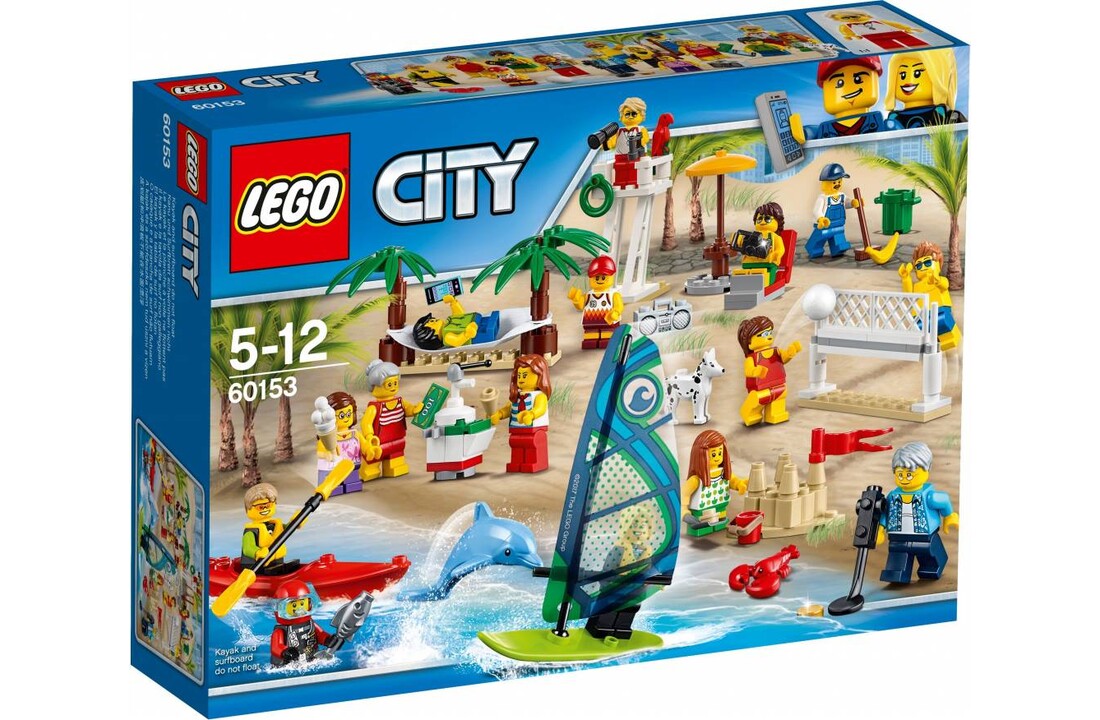 City 60153 Personenset plezier aan het strand