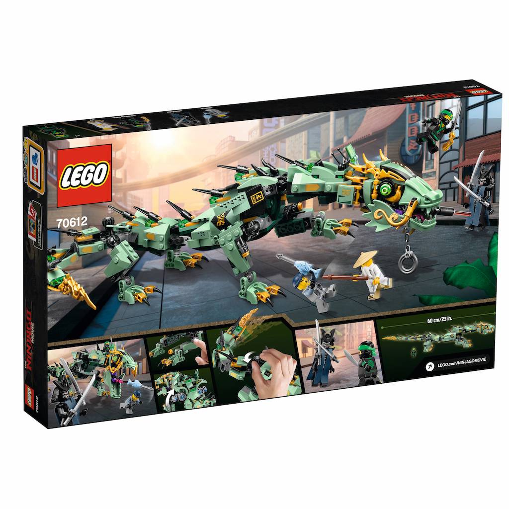 70612 Ninjago Movie Groene ninja mecha draak