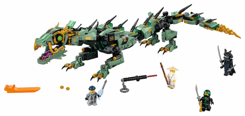 70612 Ninjago Movie Groene ninja mecha draak
