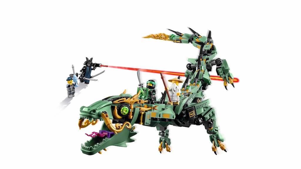 70612 Ninjago Movie Groene ninja mecha draak