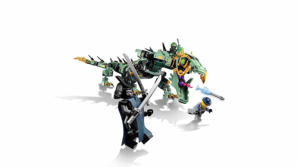 70612 Ninjago Movie Groene ninja mecha draak