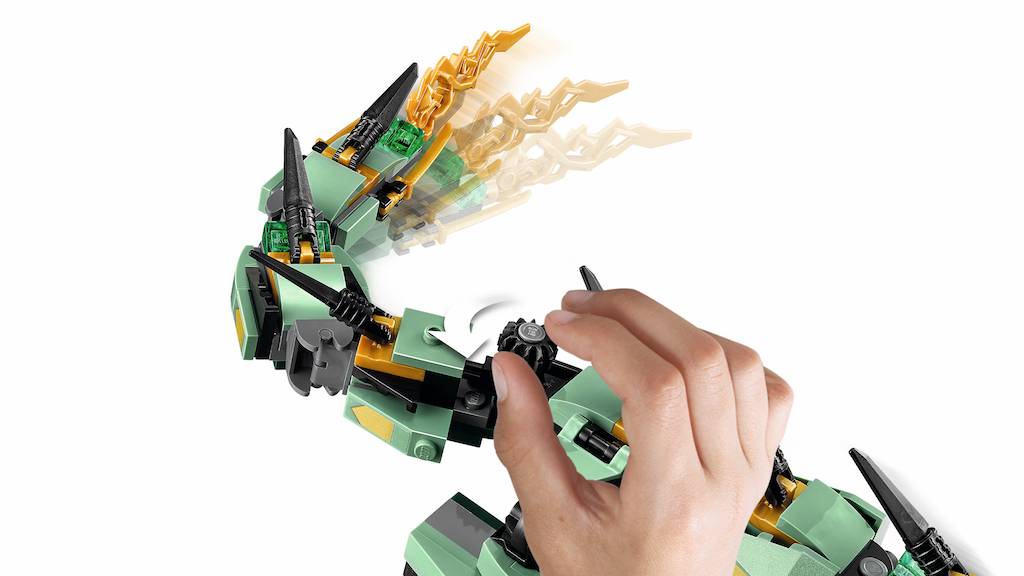 70612 Ninjago Movie Groene ninja mecha draak