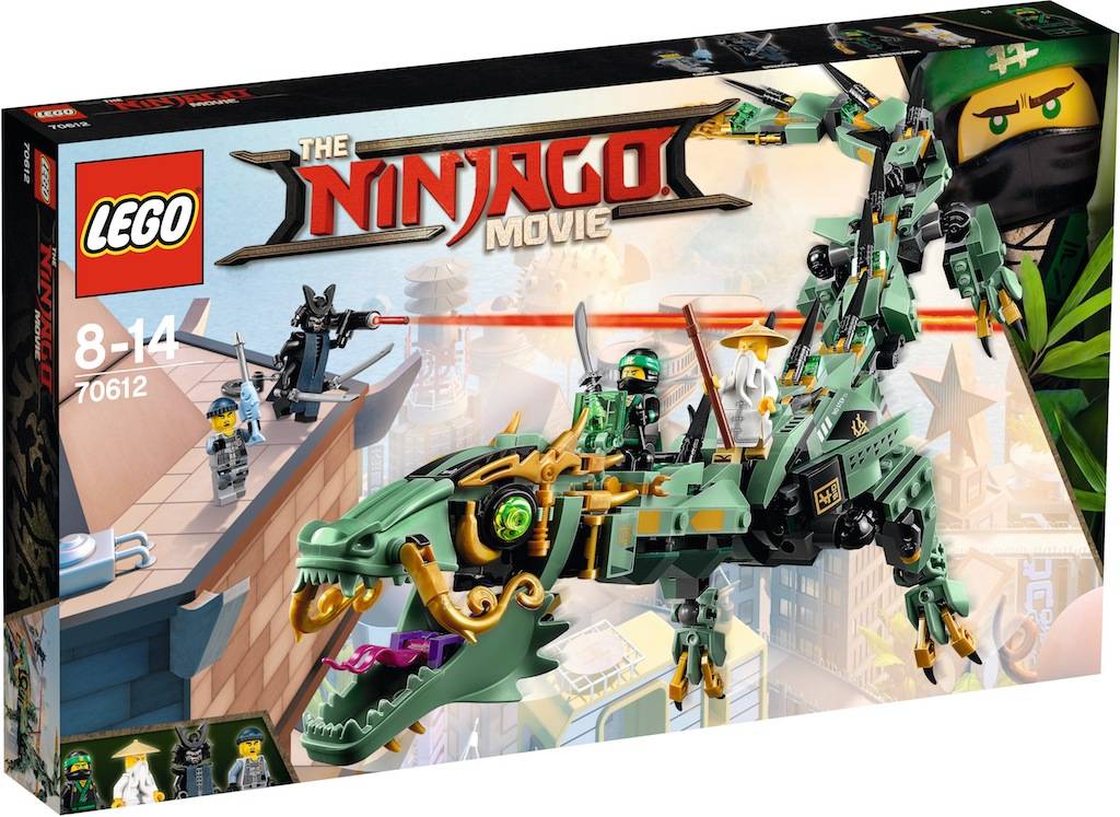 70612 Ninjago Movie Groene ninja mecha draak