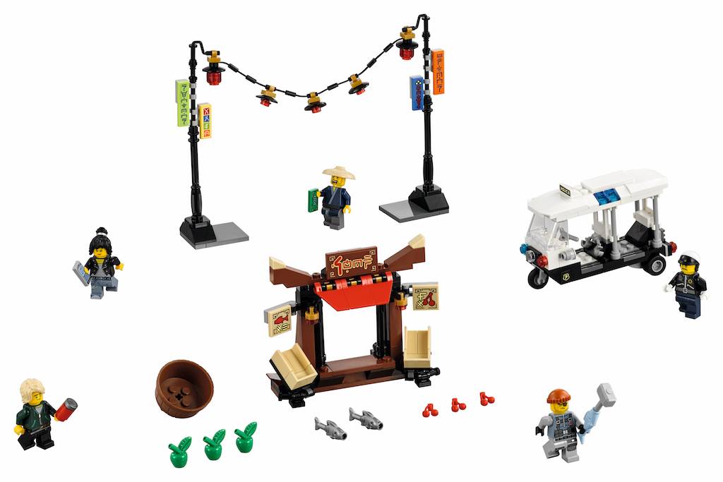 70607 Ninjago Movie NINJAGO achtervolging door de stad