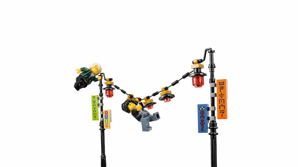 70607 Ninjago Movie NINJAGO achtervolging door de stad