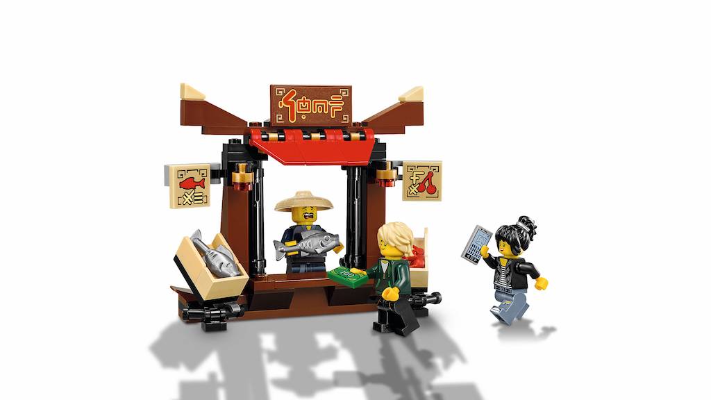 70607 Ninjago Movie NINJAGO achtervolging door de stad