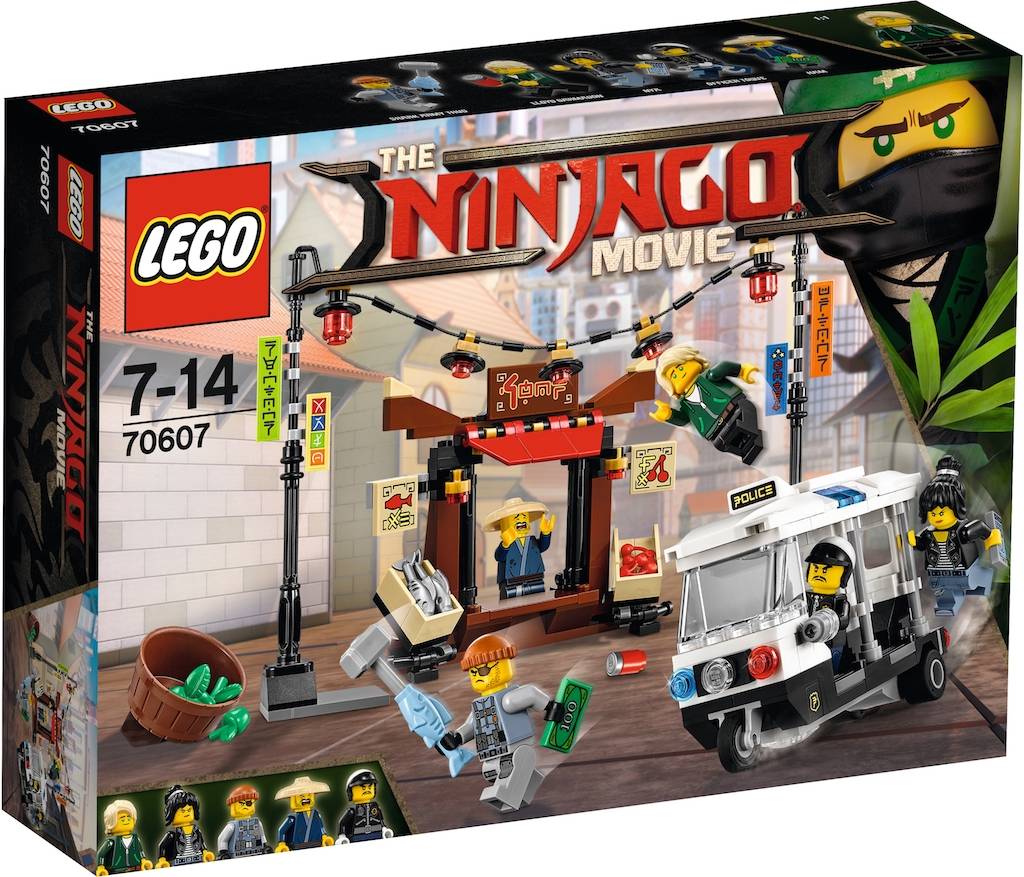 70607 Ninjago Movie NINJAGO achtervolging door de stad