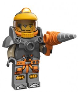 71007-6 Minifiguren serie 12 Space Miner