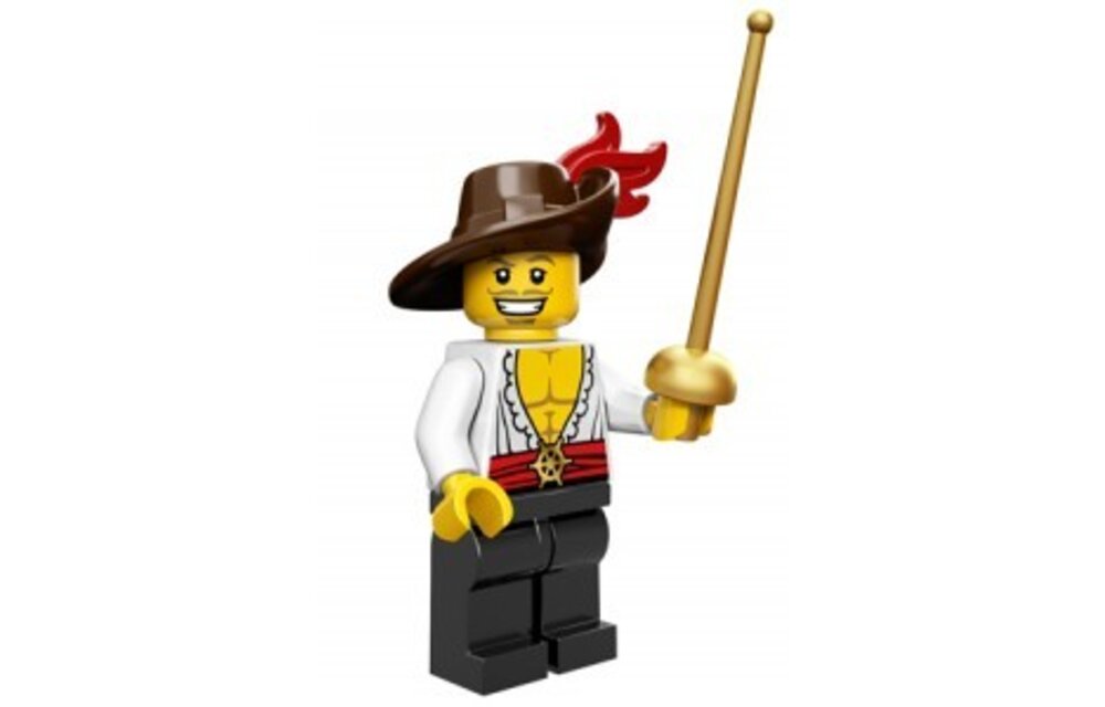 71007-13 Minifiguren serie 12 Swashbuckler