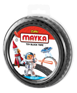 Mayka Toy Block Tape zwart