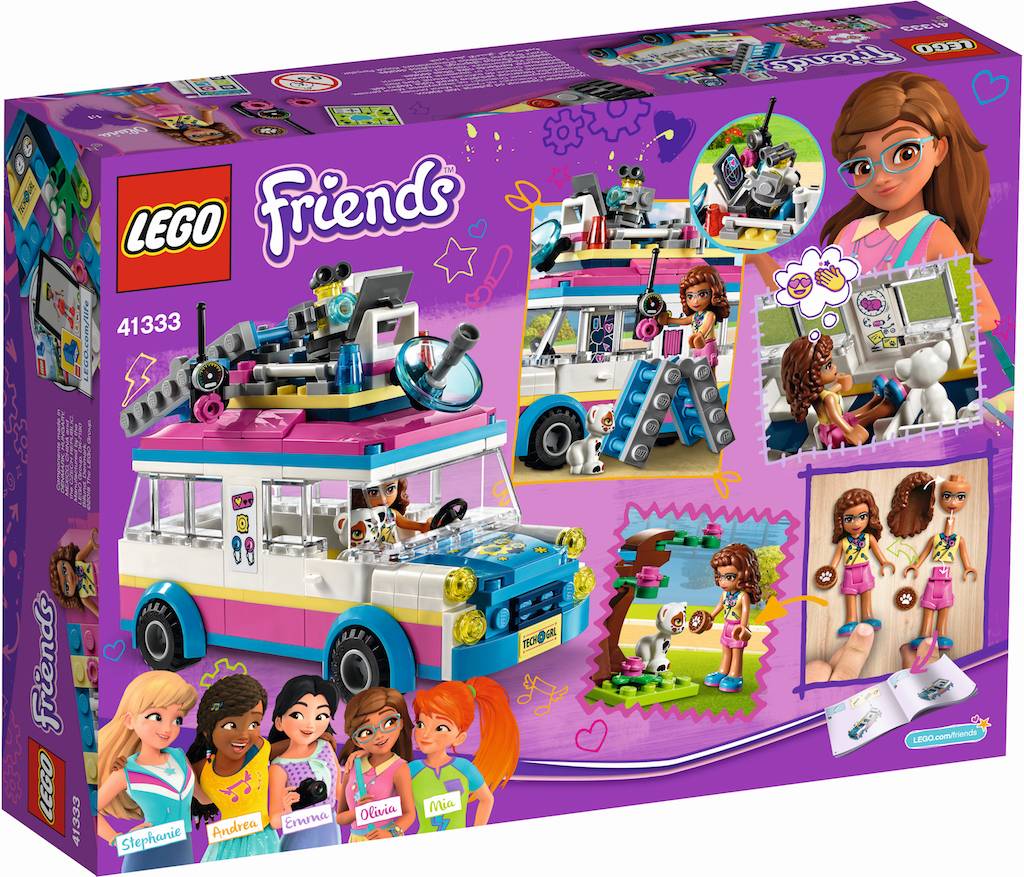 41333 Friends Olivia`s missievoertuig