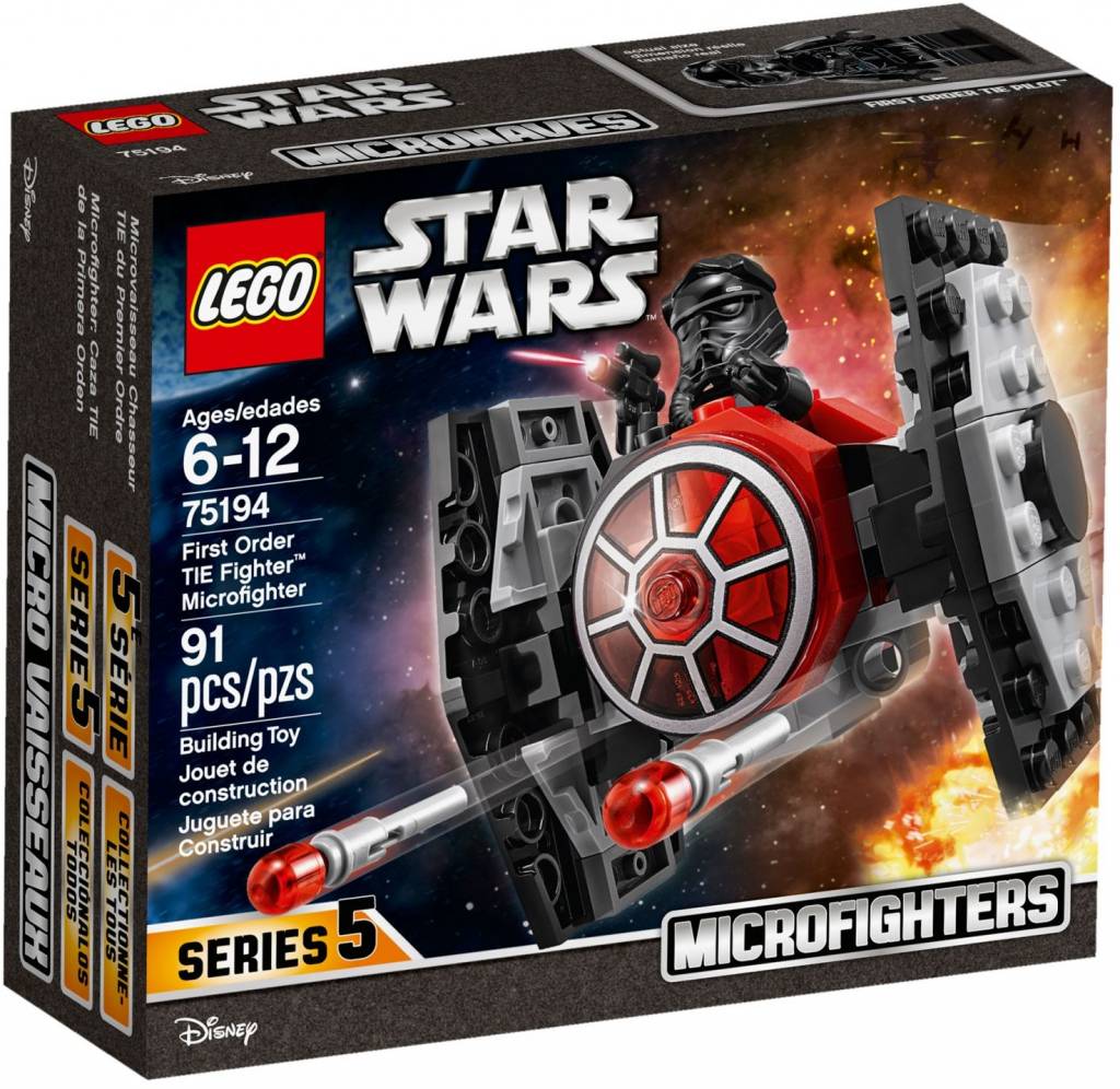 75194 Star Wars First Order TIE Fighter Microfighter