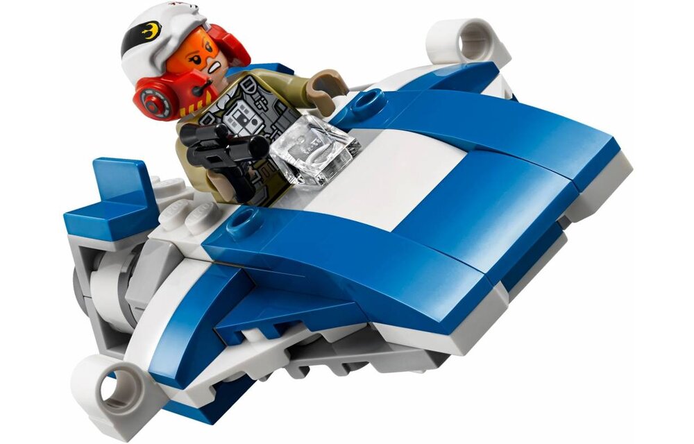 75196 Star Wars A-Wing vs. TIE Silencer Microfighter